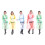 15Pièces Ponchos Imperméables Jetables Colorés Pour Randonnée 2