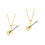 2Pièces Musicaux Pendentif Pour 4