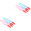 4Pièces Yeux Compacte Multi Pour Toilettage, Abs+silicone 5