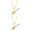 2Pièces Musicaux Pendentif Pour 5