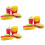 12Pcs Student Pencil Erasers Assorted Color Creative School Use 7
