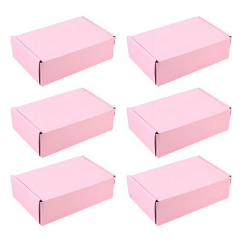 12Pièces D'emballage Décoratives En Rose, Usage Stockage
