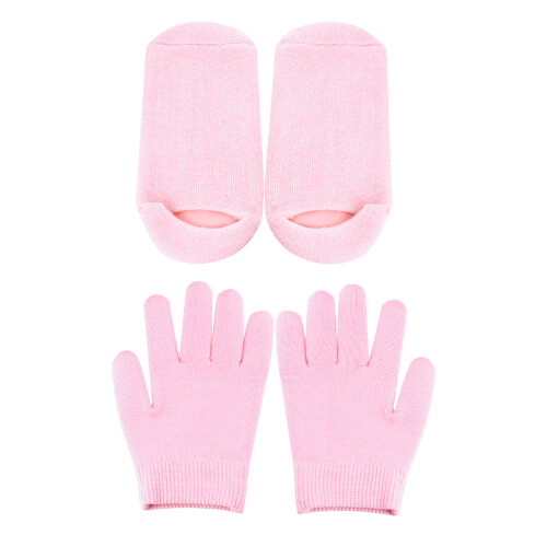 4Paires Ensemble Et Gel Rose Hydratation & Spa
