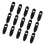 32Pcs Black Plastic Cycling Cable Clamps for Internal Frame Routing 1