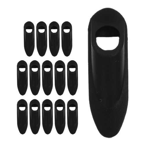 32Pcs Black Plastic Cycling Cable Clamps for Internal Frame Routing 2