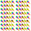 120Pcs Durable Cartoon Ice Cream Erasers Assorted Colors for Students 5