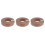 3Pièces Tranches Bordure Bois Café Pour Protection 4