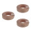 3Pièces Tranches Bordure Bois Café Pour Protection 6
