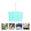 4Pièces -Pinceaux Vert Plastique Support Détachable Pour Peinture 9