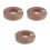 3Pièces Tranches Bordure Bois Café Pour Protection 9