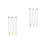 6Pièces Jouets De Dentition Silicone Pour Bébé Assortis 4