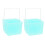 4Pièces -Pinceaux Vert Plastique Support Détachable Pour Peinture 3