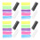 28Pièces Anneaux Grip Racket Silicone Antidérapants Multicolores 6