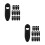 32Pcs Black Plastic Cycling Cable Clamps for Internal Frame Routing 5