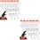 30Ensembles Attaches Métal Rouges Pour Extincteur 6