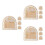 12Pièces Décor Bois Beige Original Bébé Pour Nursery 4