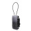 2Pièces Rangement Argent De Voyage ABS Eva Noir Robuste 3