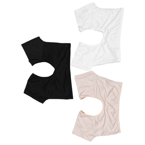 15Pièces Sous-Vêtement Courtes Absorbant Transpiration Nylon 1