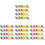 120Pcs Durable Cartoon Ice Cream Erasers Assorted Colors for Students 2