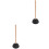 2Pièces Ventouses Bois Anti-Bouchon Salle De Bain Usage 5
