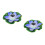 2Pièces Lotus Violet Portable En Pièce 3