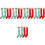 10Paires Polyester Couleur Assortie 6