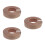 3Pièces Tranches Bordure Bois Café Pour Protection 3