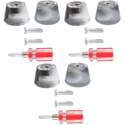 3Ensembles Freins PU Roller Accessoires Légers Couleurs Variées 2