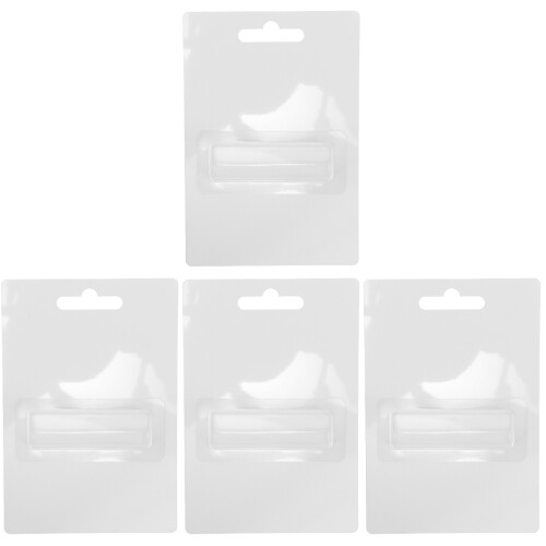 4Ensembles Cartes Blanches Mdf Domes Porte-Argent Cadeau DIY 2