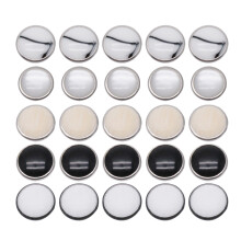 100Pièces Boutons Pression Métal Assortis Pour Couture Vêtements DIY