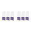 6Pièces Doigt Nylon Nettoyage Dents Violet 2