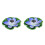 2Pièces Lotus Violet Portable En Pièce 5