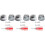 3Ensembles Freins PU Roller Accessoires Légers Couleurs Variées 4