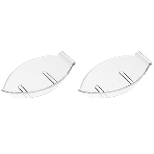 2Pièces Petits Bols En Transparent Pour Apéritifs Sauces 2