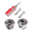 3Ensembles Freins PU Roller Accessoires Légers Couleurs Variées 2