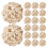 50Pièces Boules Décoratives En Rotin Beige Pour Artisanat Diffuseur 3