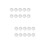 20Pcs Cutting Wheel Silver Thin 0.3mm for Fabric Crafts 6
