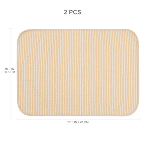 2Pièces Alèse Pour Animaux Multi Couleur Usage 2