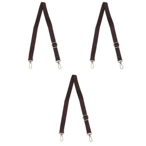 3Pcs Coffee Bag Strap Durable Adjustable Replacement for Shoulder Bags 2