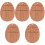5Pièces Base Piano Bois Naturel Qualité Pro Texture Fine 5
