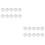 20Pcs Cutting Wheel Silver Thin 0.3mm for Fabric Crafts 5
