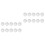 20Pcs Cutting Wheel Silver Thin 0.3mm for Fabric Crafts 4