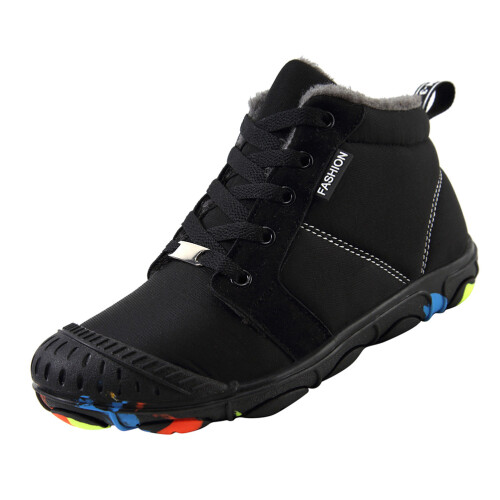 2Pièces Chaussures Enfants Hiver Semelle Caoutchouc Résistante 1