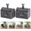 8Pcs Baby Teeth Keepsake Box Grey Alloy Sturdy Tooth Storage Holder 9