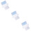 3Sets Sturdy Acrylic Clay Rollers and Sheets White Polymer Supplies 9