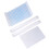 3Sets Sturdy Acrylic Clay Rollers and Sheets White Polymer Supplies 1