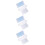 3Sets Sturdy Acrylic Clay Rollers and Sheets White Polymer Supplies 8
