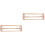 2Pcs Practical Light Brown Chicken Stand Polished Wood Bird Perch 4