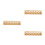 3Pcs Wooden Display Rack Light Brown Bar Cups Organizer 10