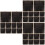 60Pièces Papier Noir Facile À Plier Pour 7